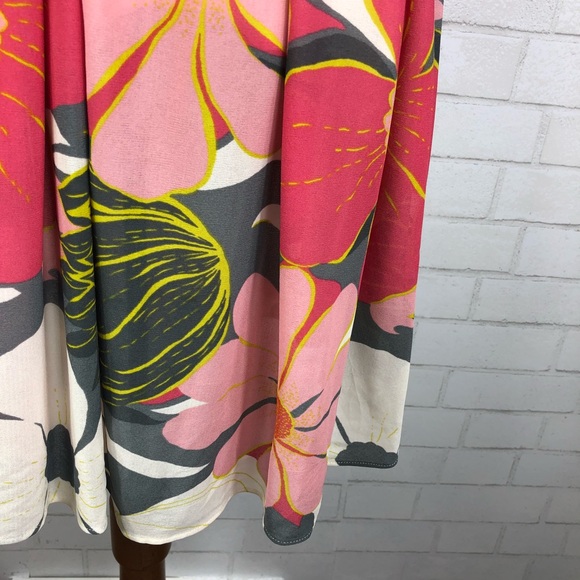 Tibi Silk Floral Halter Dress - Picture 6 of 7